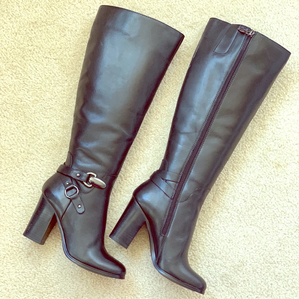 Tall black boots (size 5.5)
